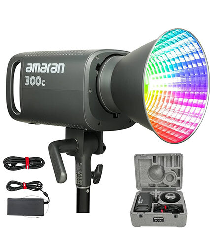Amaran 300CW-Aputure Amaran 300W RGBWW LED full color point light