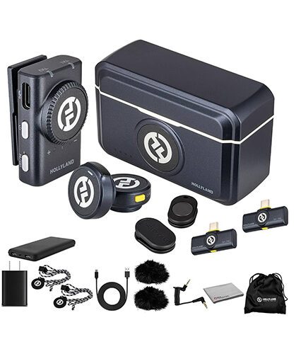 Hollyland Lark M2 DUO-Combo Button Lavalier